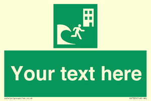 Custom Safe Condition Tsunami evacuation building